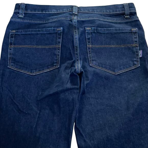 Patagonia Jeans Low Rise Boot Cut Dark Wash Denim - Picture 4 of 8